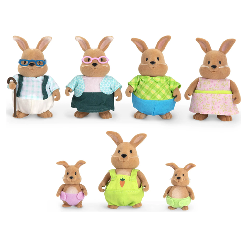 Li'l Woodzeez The Cottonball Rabbits - Resmi Görsel 5