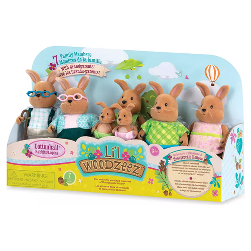 Li'l Woodzeez The Cottonball Rabbits - Resmi Görsel 8