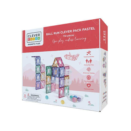Ball Run Clever Pack Pastel - 110 Parça