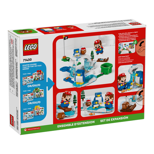 Penguin Ailesi Kar Macerası Ek Macera Seti - LEGO Super Mario