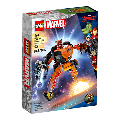 Rocket Robot Zırhı - LEGO Marvel