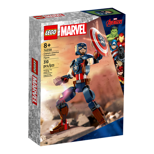 Kaptan Amerika Yapım Figürü - LEGO Marvel