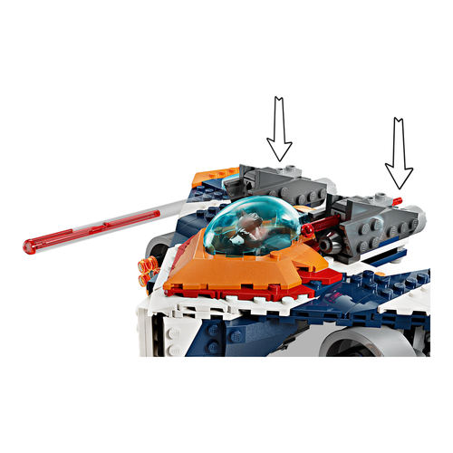Rocket'in Warbird Aracı Ronan’a Karşı - LEGO Marvel