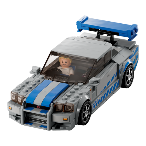 Daha Hızlı Daha Öfkeli Nissan Skyline GT-R (R34) - LEGO Speed Champions