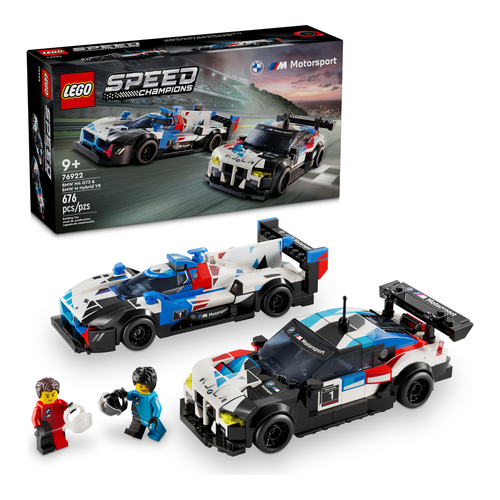 BMW M4 GT3 ve BMW M Hybrid V8 Yarış Arabaları - LEGO Speed Champions
