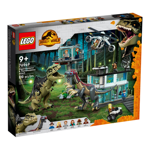 Giganotosaurus ve Therizinosaurus Saldırısı - LEGO Jurassic World