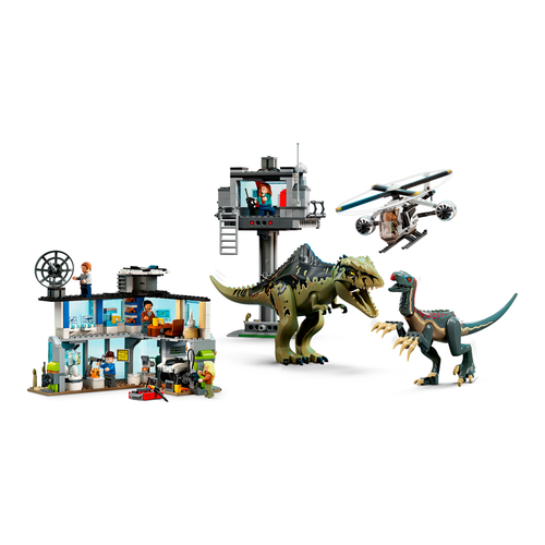 Giganotosaurus ve Therizinosaurus Saldırısı - LEGO Jurassic World