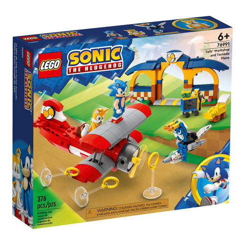 Tails'in Atölyesi ve Tornado Uçağı - LEGO Sonic