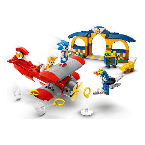 Tails'in Atölyesi ve Tornado Uçağı - LEGO Sonic