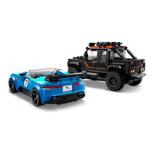 Jaguar Project 7 ve Land Rover Defender