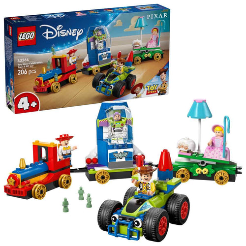 Pixar Oyuncak Hikayesi Kutlama Treni ve RC Araba