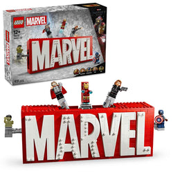Marvel Logosu Ve Minifigürleri