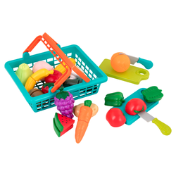 Battat Farmers Market Produce Basket - Resmi Görsel 1