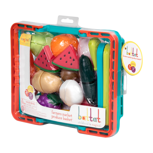 Battat Farmers Market Produce Basket - Resmi Görsel 5