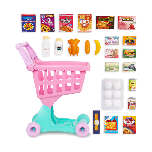 Play Circle Shopping Day Grocery Cart - Resmi Görsel 5