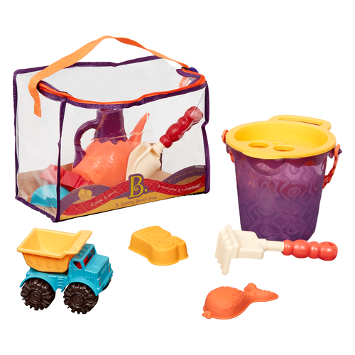 B. toys B. Ready Beach Bag – Purple - Resmi Görsel 5