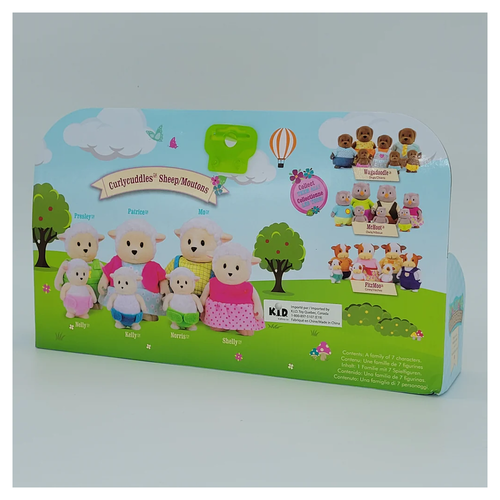 Li'l Woodzeez Curlycuddles Sheep Family - Resmi Görsel 3
