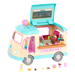Li'l Woodzeez Scoops Ice Cream Truck - Resmi Görsel 1