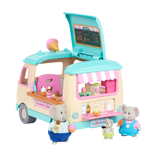 Li'l Woodzeez Scoops Ice Cream Truck - Resmi Görsel 5