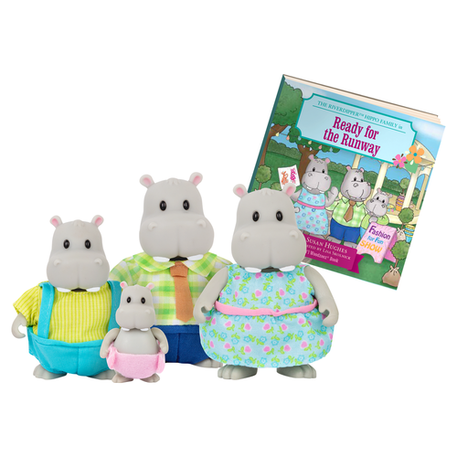 Li'l Woodzeez The Riverdipper Hippos - Resmi Görsel 4