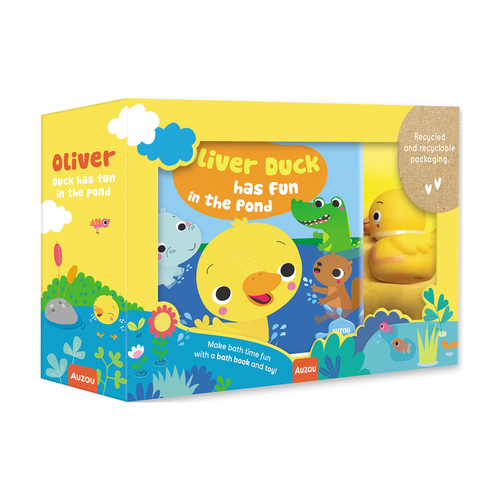 Oliver Duck Has Fun In The Pond