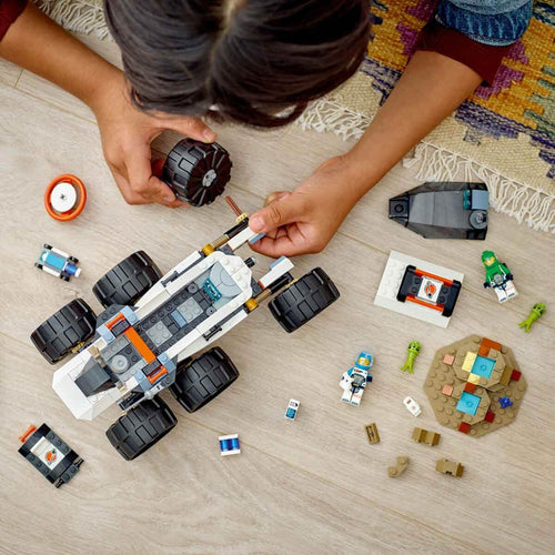 Uzay Keşif Robotu ve Uzaylı Canlı