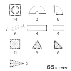 Ball Run Add-On Flamingo Pack - 65 Parça