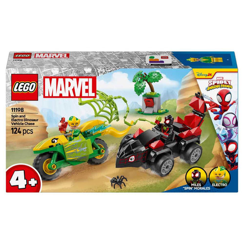 Spidey ve İnanılmaz Arkadaşları - Spin ve Electro Dinozor Aracı Takibi
