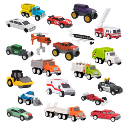 Driven Mini Araçlar 20'li Set - Tüm Araçlar