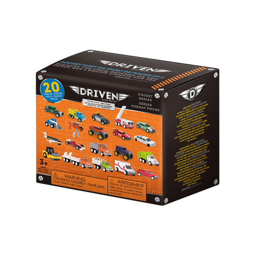 Driven Mini Araçlar - 20 Parça Kutulu Paket