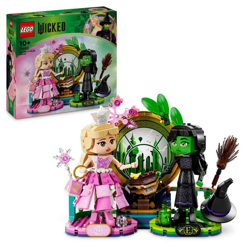 Elphaba ve Glinda Figürleri