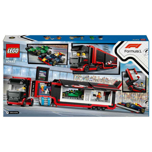 RB20 ve AMR24 F1 Arabalı F1 Kamyonu