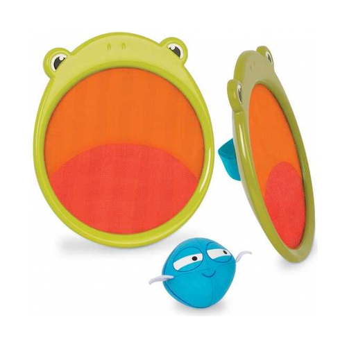 B.Toys Minik Avcılar Kurbağa Frankie Raket Seti - Yaz Oyuncağı