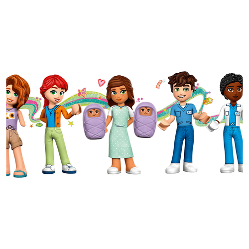 Heartlake City Hastanesi (42621) - Minifigür serisi