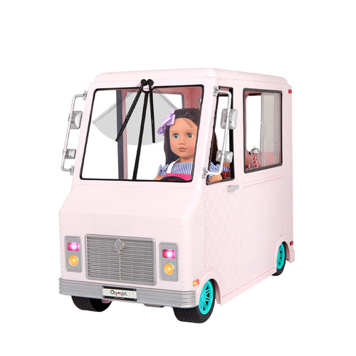 Tatlı Durağı Dondurma Kamyonu - Pembe