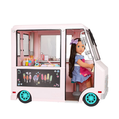Tatlı Durağı Dondurma Kamyonu - Pembe