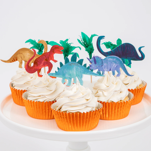 Dinozor Krallığı Cupcake Kiti - 24'lü Set