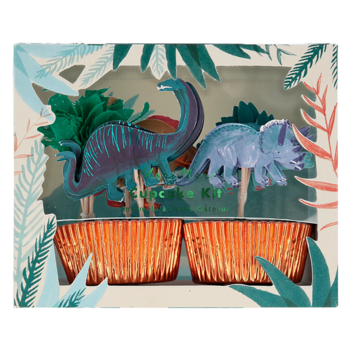 Dinozor Krallığı Cupcake Kiti - 24'lü Set