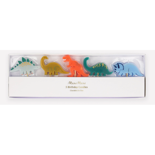 Dinozor Krallığı Figür Mumlar - 5'li Set