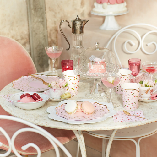Marie-Antoinette Yemek Tabakları - 8'li Set