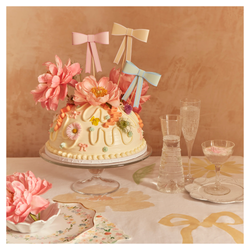 Pastel Fiyonk Pasta Süsleri