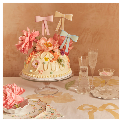 Pastel Fiyonk Pasta Süsleri