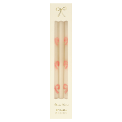 Pembe Fiyonk Mumlar - 2'li Set