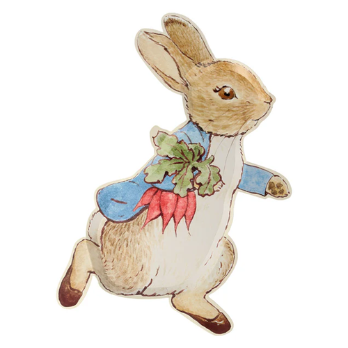 Peter Rabbit Figür Tabaklar - 12'li Set