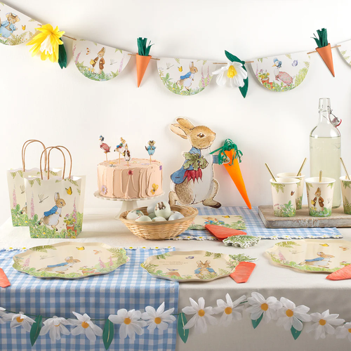 Peter Rabbit Figür Tabaklar - 12'li Set