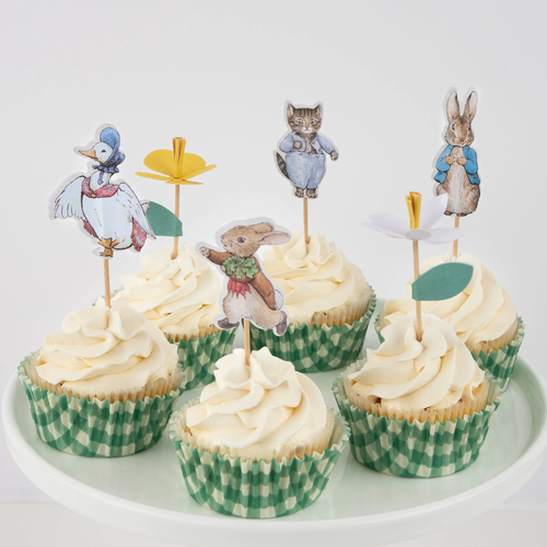 Peter Rabbit in The Garden Cupcake Kiti - 24'lü Set