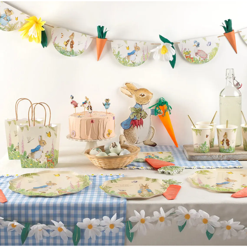 Peter Rabbit in The Garden Figür Mumlar - 4'lü Set