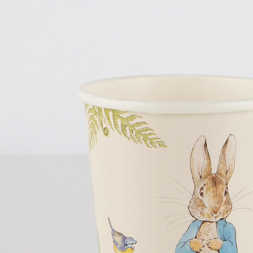 Peter Rabbit in The Garden Bardaklar - 8'li Set