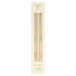 Renkli Fiyonk Mumlar - 2'li Set