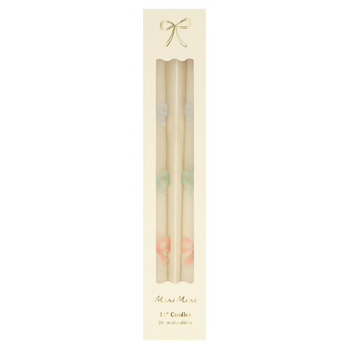 Renkli Fiyonk Mumlar - 2'li Set
